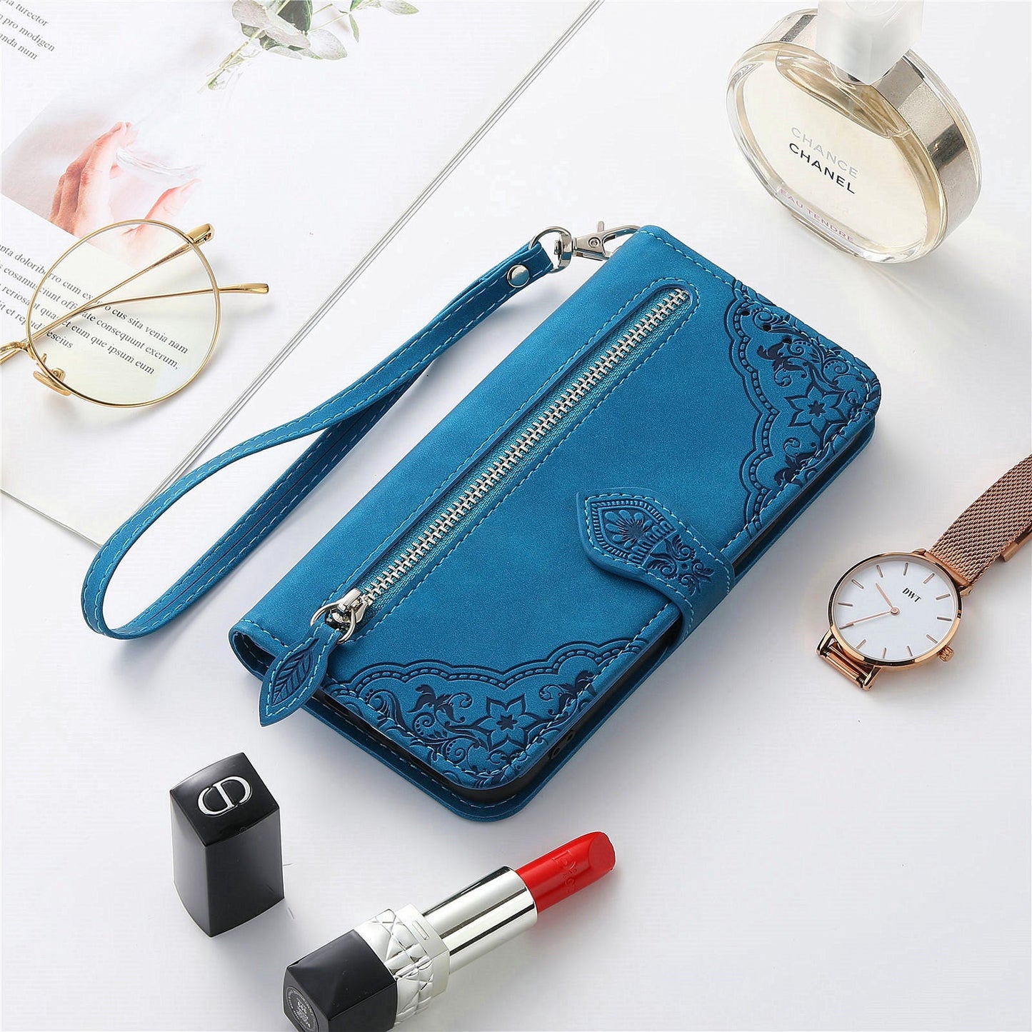Versatile Elegance Flip Wallet Case for Samsung Galaxy