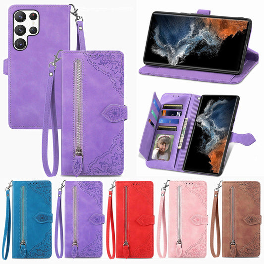 Versatile Elegance Flip Wallet Case for Samsung Galaxy