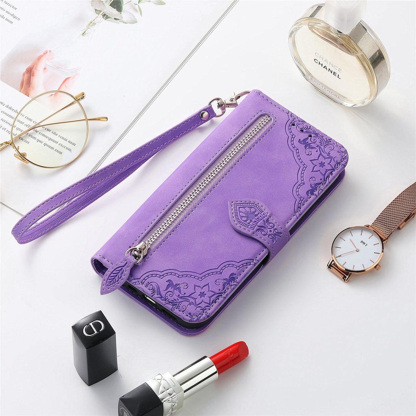Versatile Elegance Flip Wallet Case for Samsung Galaxy