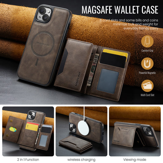 MagSafe Magnetic Phone Case & Card Holder Set for iPhone 13