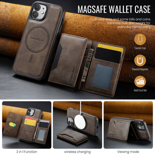 MagSafe Magnetic Phone Case & Card Holder Set for iPhone 12