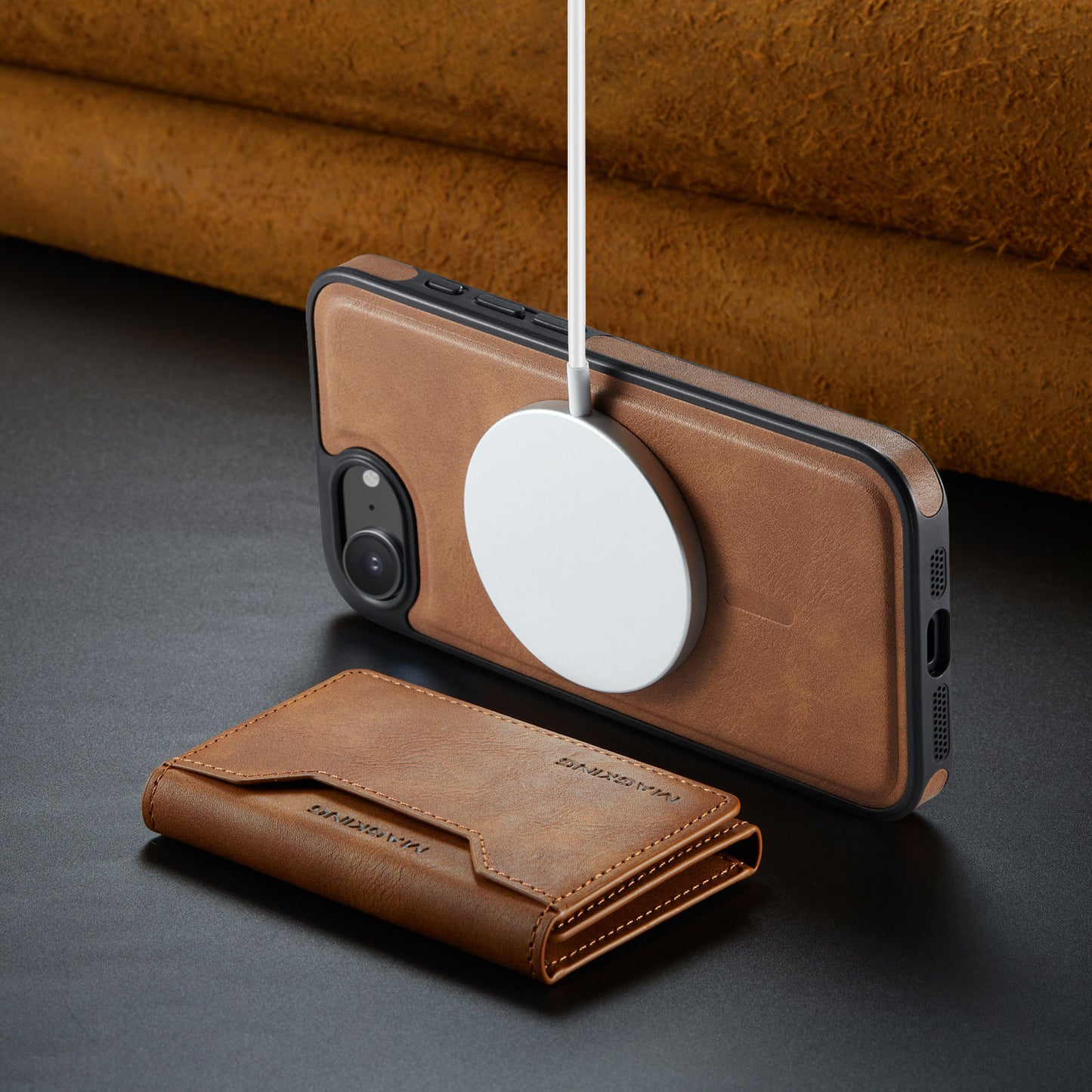 MagSafe Magnetic Phone Case & Card Holder Set for iPhone 16e