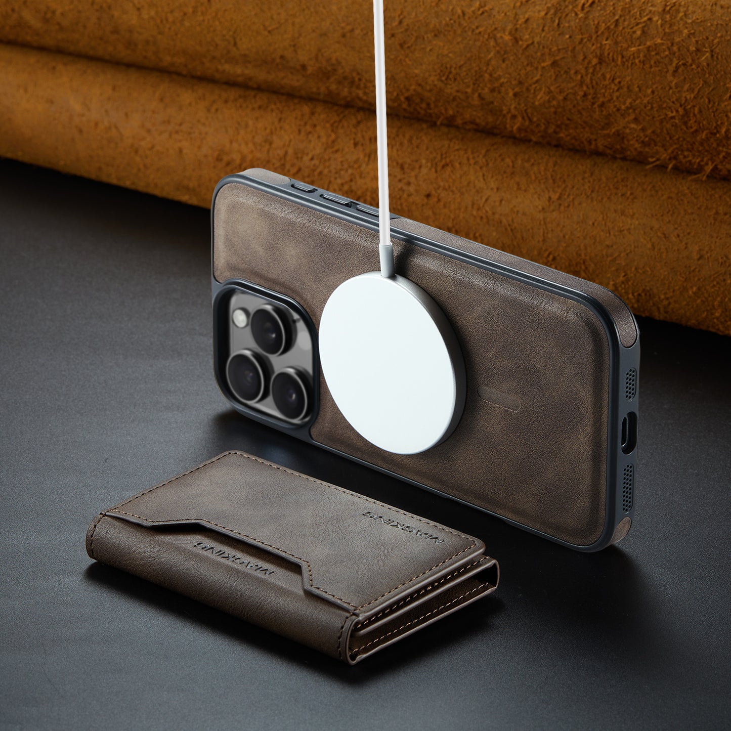 MagSafe Magnetic Phone Case & Card Holder Set for iPhone 12 Pro