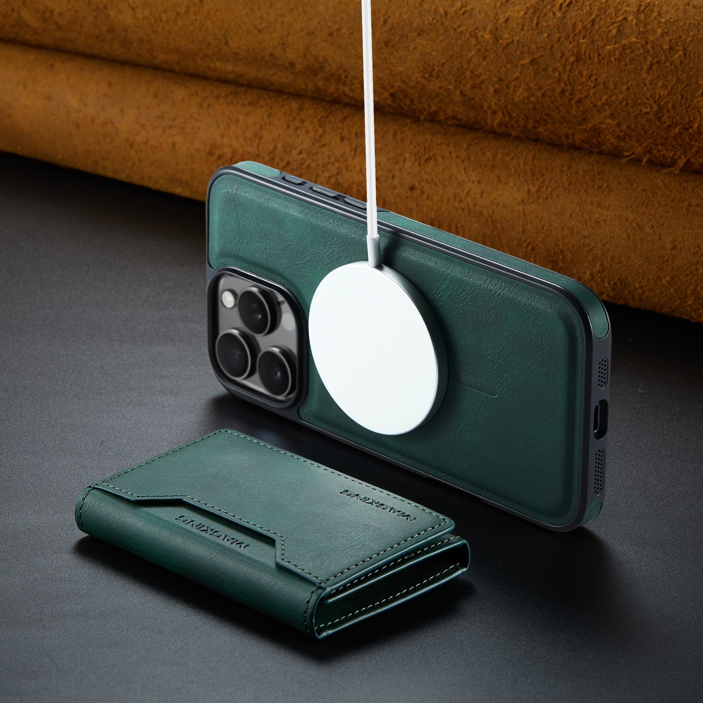 MagSafe Magnetic Phone Case & Card Holder Set for iPhone 12 Pro