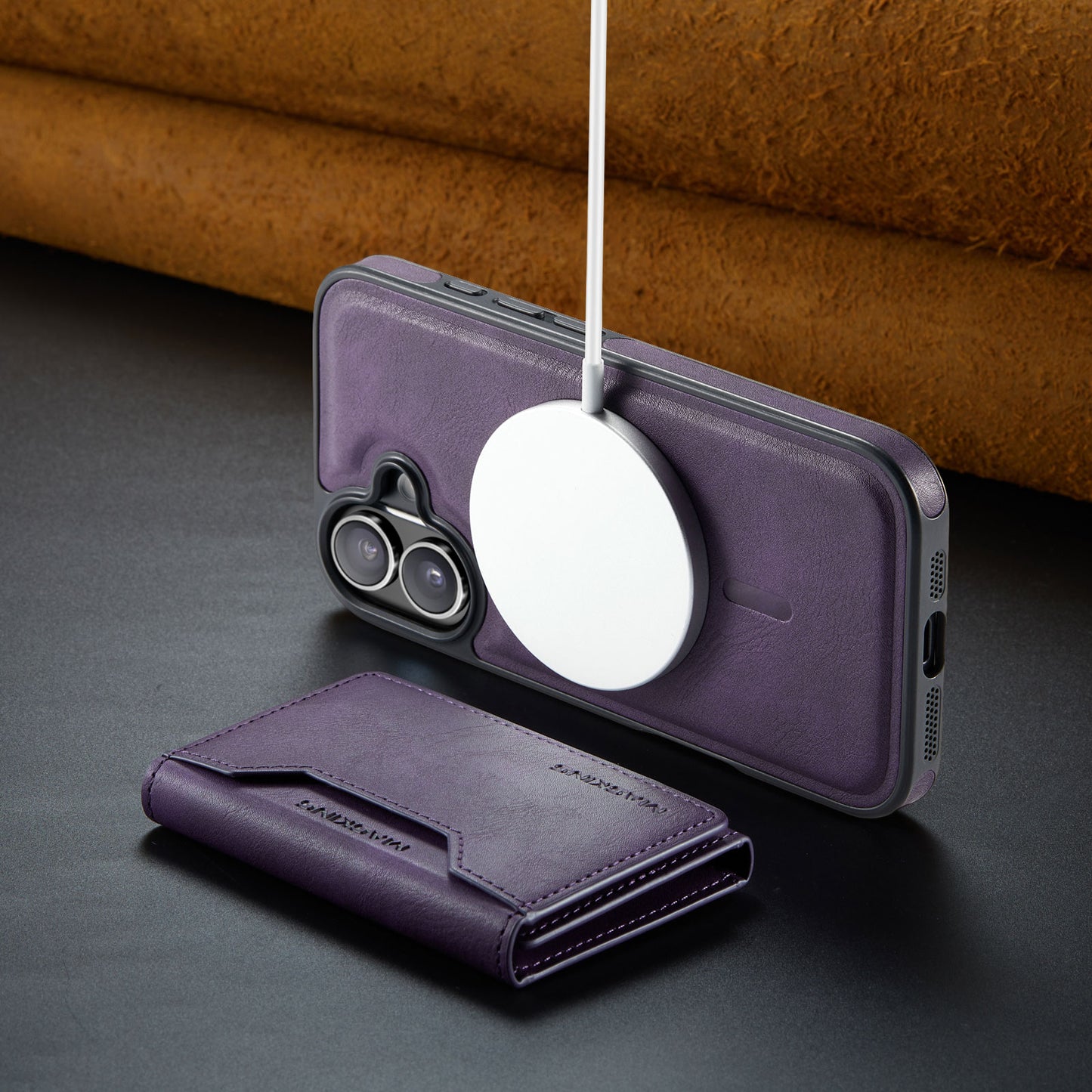 MagSafe Magnetic Phone Case & Card Holder Set for iPhone 16 Plus