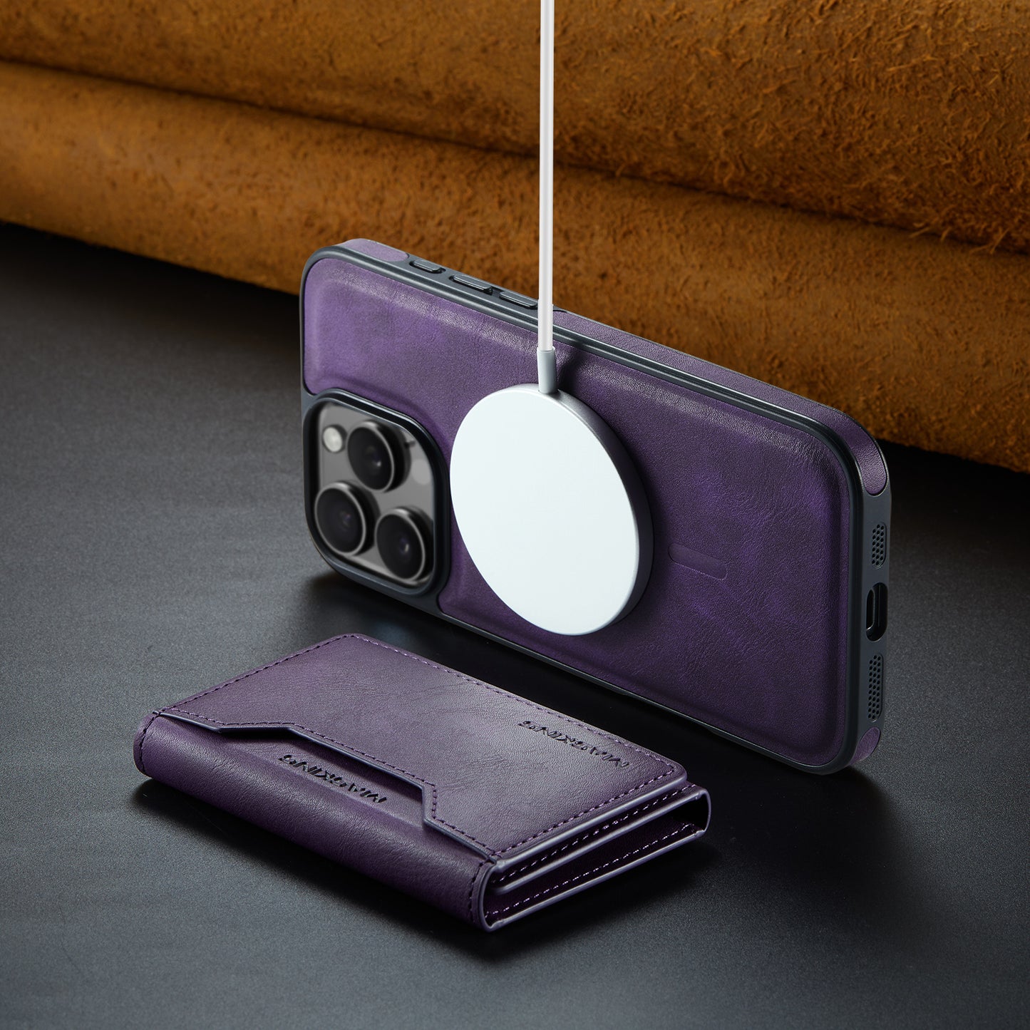 MagSafe Magnetic Phone Case & Card Holder Set for iPhone 12 Pro